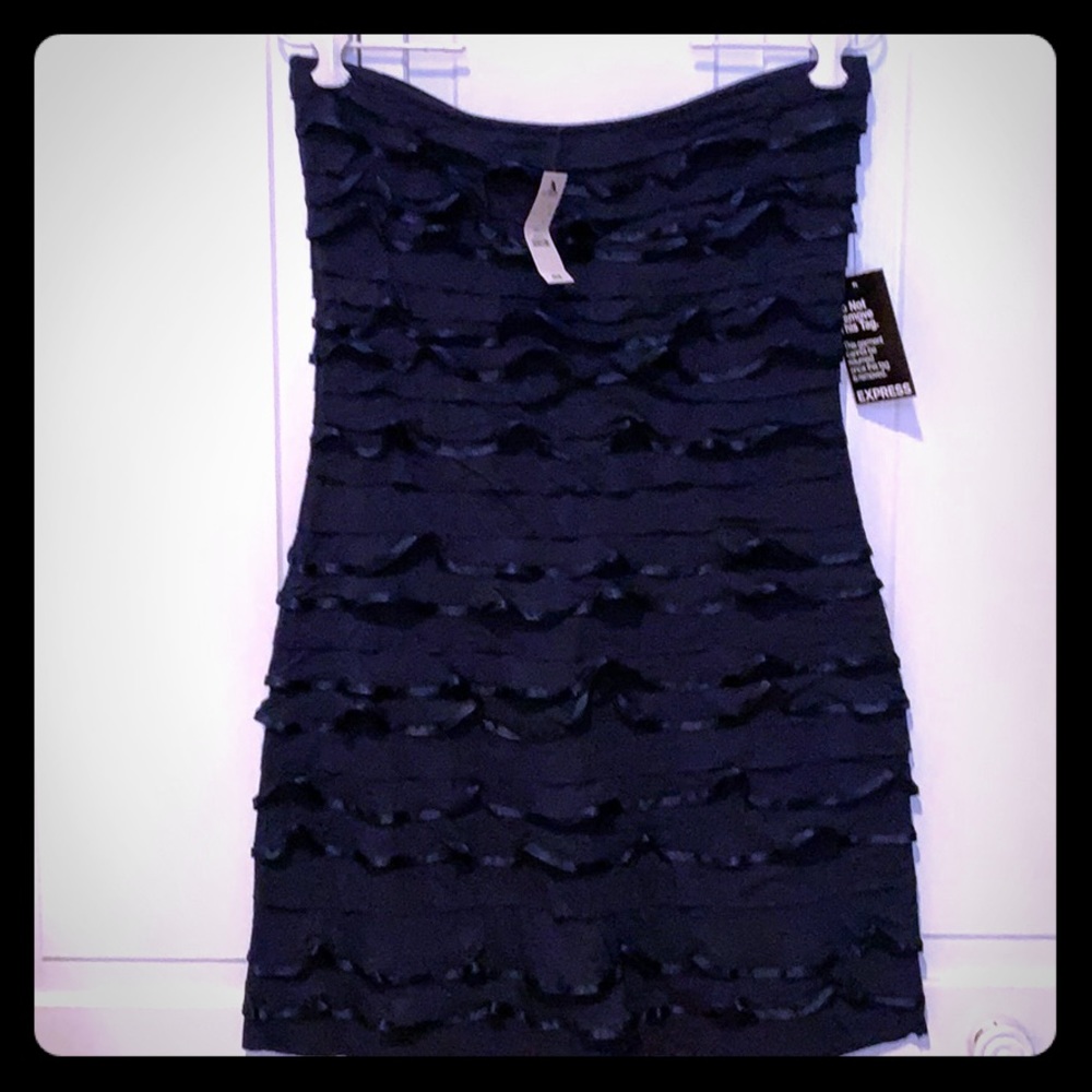 Beautiful strapless mini dress. Brand New w/Tags.
